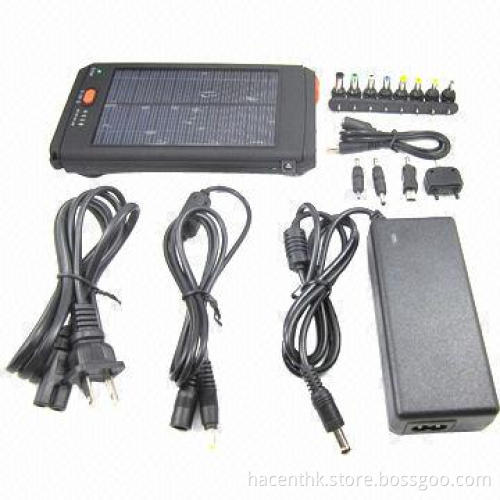 Solar Power Bank/Charger for Laptops, with 11,000mAh Capacity